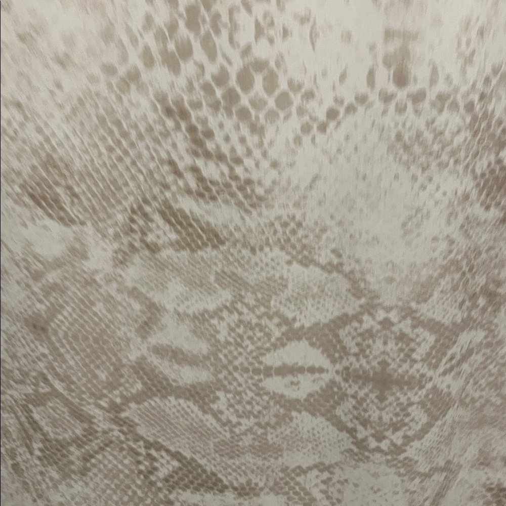 Sheer Snake Print Layered No Sleeves Top - Picture 4 of 8